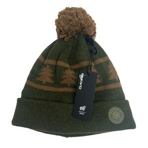 Dakine‎ Jack  Pine Merino  Beanie Dark Olive One Size